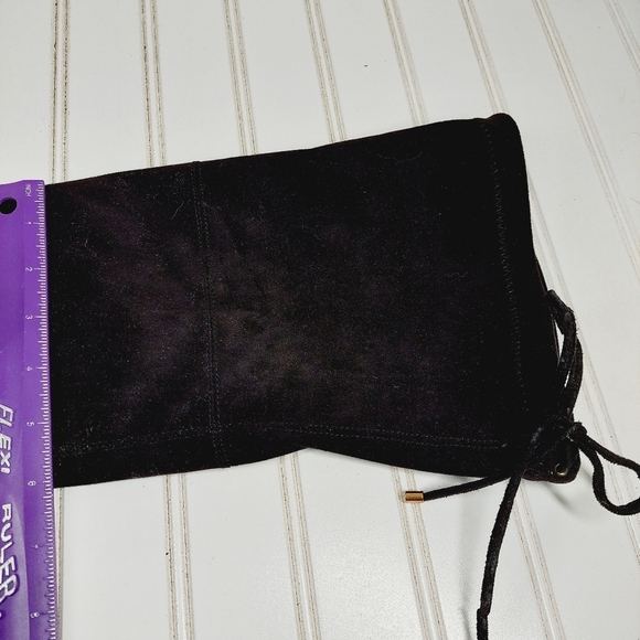 Steve Madden Osana Black Over-The-Knee Block Heel Faux Suede Boots K832 - Picture 11 of 12